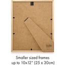 Profile 10420 Elegant Black A3/A4 Certificate Frame - Timber