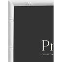 Profile Bamboo White Metal Frame 5x7 Metal Photo frame