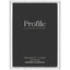 Profile Bamboo White Metal Frame 5x7 Metal Photo frame