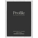 Profile Bamboo White Metal Frame 5x7 Metal Photo frame