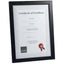 Profile Elegant Black A4 Certificate Frametimber Photoframes