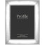 Profile Romance Silver Beaded Metal Frame 5x7 Metal Photo frame