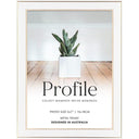 Profile eternal White/rose Gold 5x7 Frame Metal Photoframe - Jacobs Digital