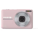 PULSE 16X Digital Zoom Compact Camera - Pink - Includes 32gb Memory Card