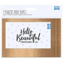 SHOT2GO Magnetic Fridge Frames 3PK Copper