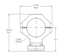 Magne-Tech 30x38.5mm 3x Magnetic Ring Mount Part B Only (Female)