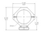 Magne-Tech 34x38.5mm 3x Magnetic Ring Mount Part B Only (Female)