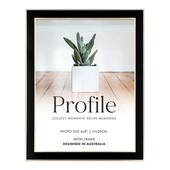Profile Eternal Black/rose Gold 6x8 Frame Metal - Jacobs Digital