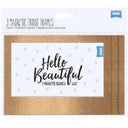 SHOT2GO Magnetic Fridge Frames 3PK Copper