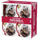 SHOT2GO Photo Baubles - 4PK (gold)