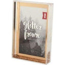 SHOT2GO Photo Block Frame 6x4 Rose Gold Glitter