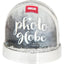 SHOT2GO Photo Glitter Globe - Silver