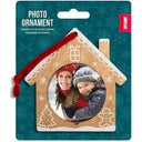 SHOT2GO Wooden Gingerbread House Decoration