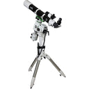 SkyWatcher Evostar 100ED on AZ-EQ5 Refractor Telescope with Pier Tripod Telescope Bundle