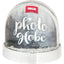 SHOT2GO Photo Glitter Globe - Silver