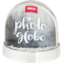 SHOT2GO Photo Glitter Globe - Silver