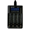 SPERAS ALL4 Smart LCD 4-Slot AA AAA USB-C Battery Charger