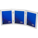 Kenro Symphony Elegant Frame TRIPLE 6"x4" - Silver - Jacobs Digital