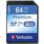 Verbatim Premium SDXC Class 10 Card 64GB - Jacobs Digital