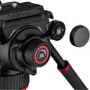 Manfrotto 504x Fluid Video Head With Flat Base Video Head