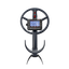 XP ICON-X 28FMF RC Metal Detector with WSA-ST Stereo Headphones