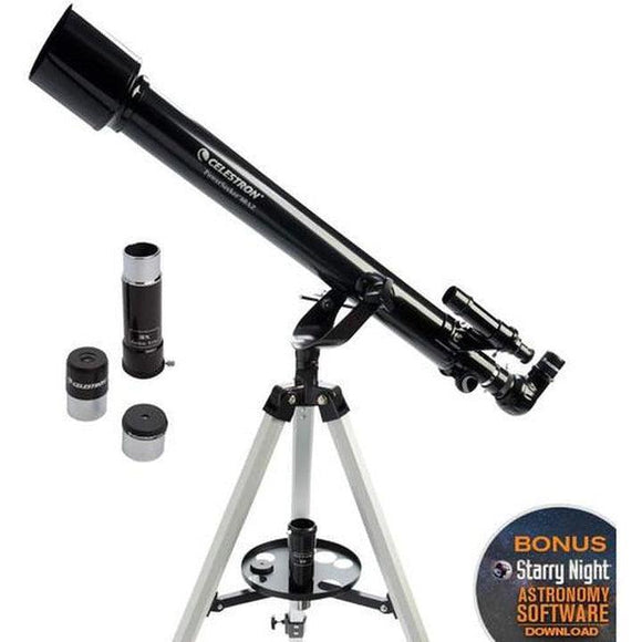 Celestron PowerSeeker 60AZ Telescope - Jacobs Digital