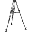 Manfrotto 504x Fluid Video Head & 645 Fast Twin Alu Tripod - Jacobs Digital