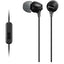 Sony MDREX15APB In Ear Headphone w/Smart Phone Control Black