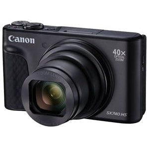 Canon PowerShot SX740 HS 20.3MP CMOS 40x Digital Camera Blk - Jacobs Digital