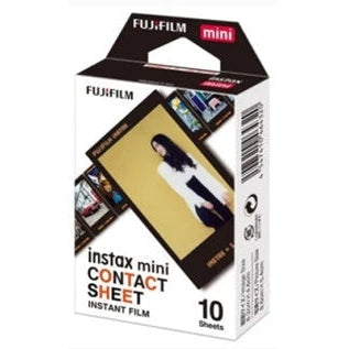 Fujifilm Instax Mini Film 10 Pack Contact Sheet