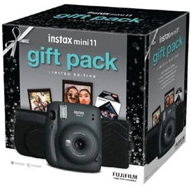 Fujifilm Instax Mini 11 Gift Pack Charcoal Grey