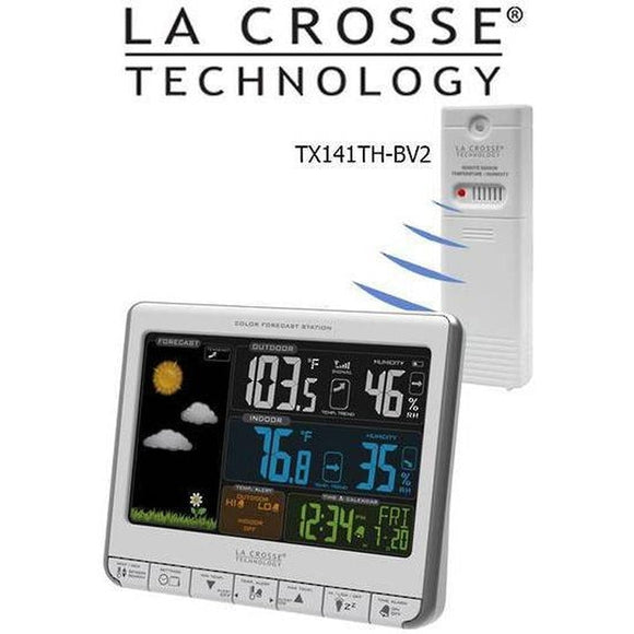 La Crosse Forecast Station with USB Charging Port - Jacobs Digital