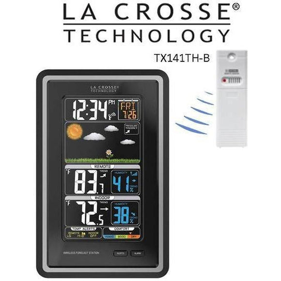 La Crosse Forecast Colour Station with Temp Alerts