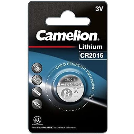 Camelion Cr2016 3V Lith Coin 1Pk - Jacobs Digital
