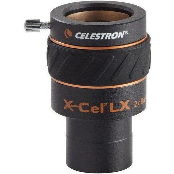 Celestron X-Cel LX 2x Barlow Lens - Jacobs Digital