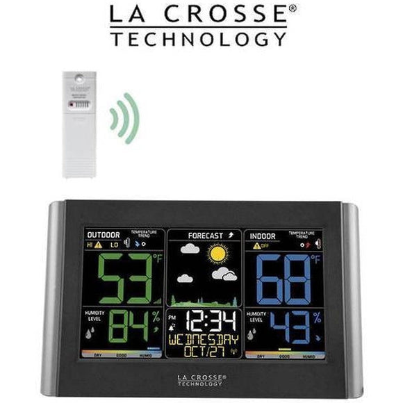 La Crosse C85845 Wireless Colour Weather Station - Jacobs Digital