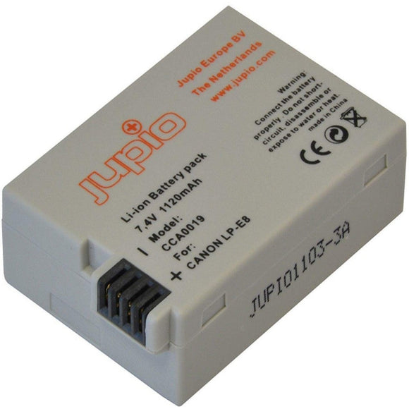 Jupio Camera Battery Canon Lp-e8 / Nb-e8 7.4v 1120mah - Jacobs Digital