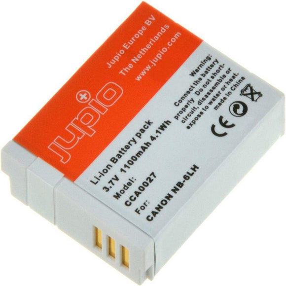 Jupio Camera Battery Canon Nb-6lh 3.7v 1100mah - Jacobs Digital