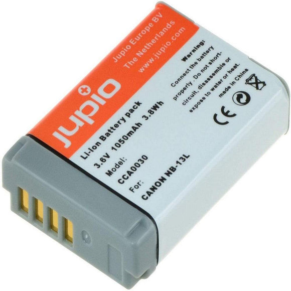 Jupio Camera Battery Canon Nb-13l 3.6v 1050mah - Jacobs Digital