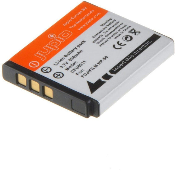 Jupio Camera Battery Fuji Np-50 3.7v 800mah - Jacobs Digital