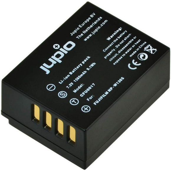 Jupio Camera Battery Fuji Np-w126s 7.2v 1260mah - Jacobs Digital