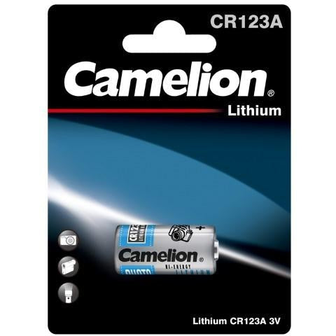 Camelion Cr123a/cr17345 Lith 1pk [Om10] Battery - Jacobs Digital