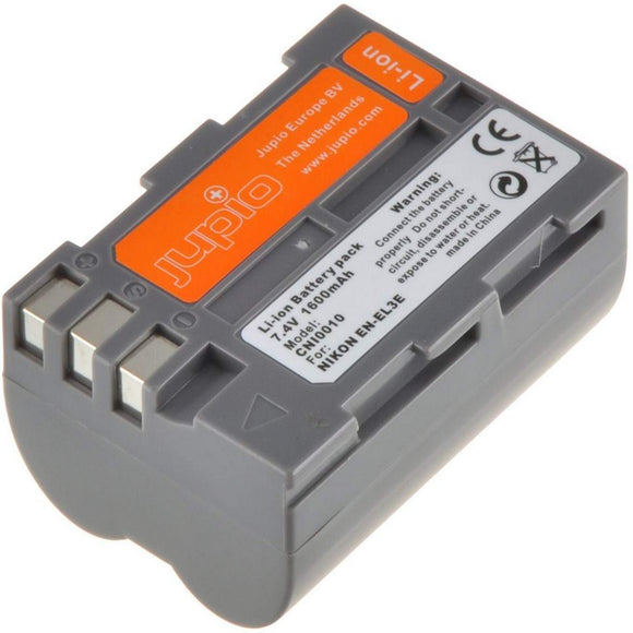 Jupio Camera Battery Nikon En-el3e 7.4v 1600mah - Jacobs Digital