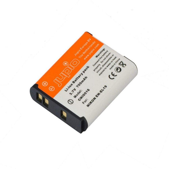 Jupio Camera Battery Nikon En-el19 3.7v 700mah - Jacobs Digital