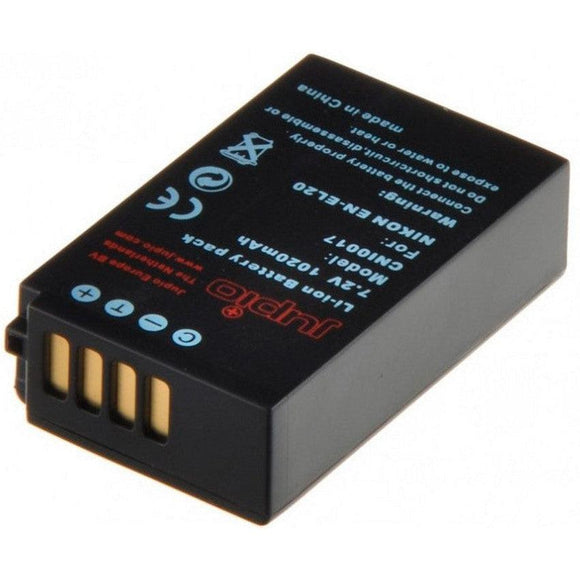 Jupio Camera Battery Nikon En-el20 7.2v 1020mah - Jacobs Digital