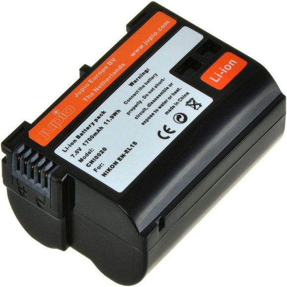 Jupio Camera Battery Nikon En-el15 7.0v 1700mah - Jacobs Digital
