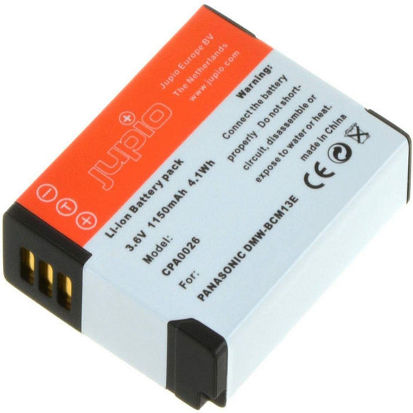 Jupio Camera Battery Panasonic Dmw-bcm13e 3.6v 1150mah - Jacobs Digital