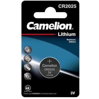 Camelion Cr2025 3V Lith Coin 1Pk - Jacobs Digital