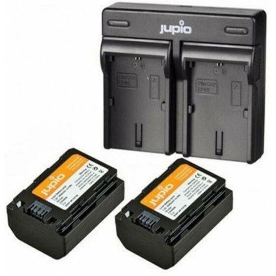 Jupio Battery Charger Kit Dual 2x Np-fz100 2040mah For Sony Alpha Digital Cameras - Jacobs Digital