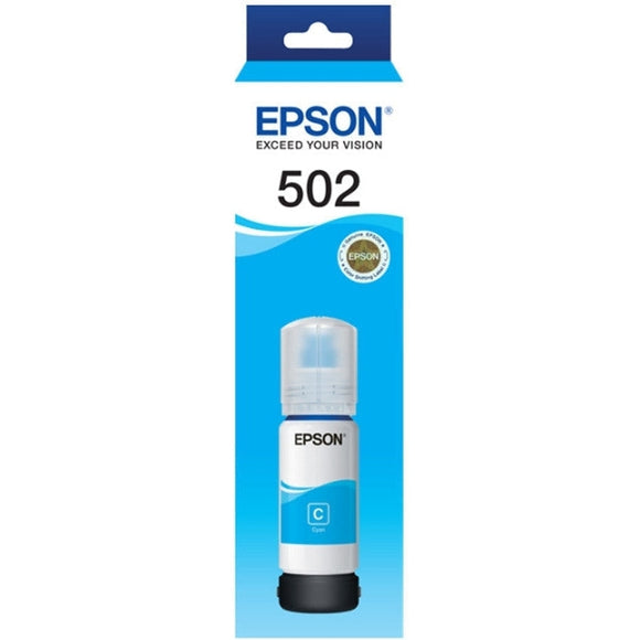 Epson T502 Cyan Ink Bottle